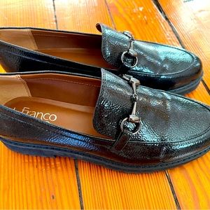 Patent Leather Black Loafers